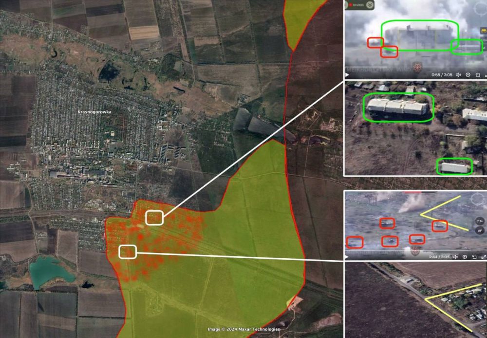 Российские войска вошли в город Красногоровка в Донбассе, об этом сообщает эксперт по анализу открытых данных Юлиан Рёпке, изучивший видеозаписи сражения
