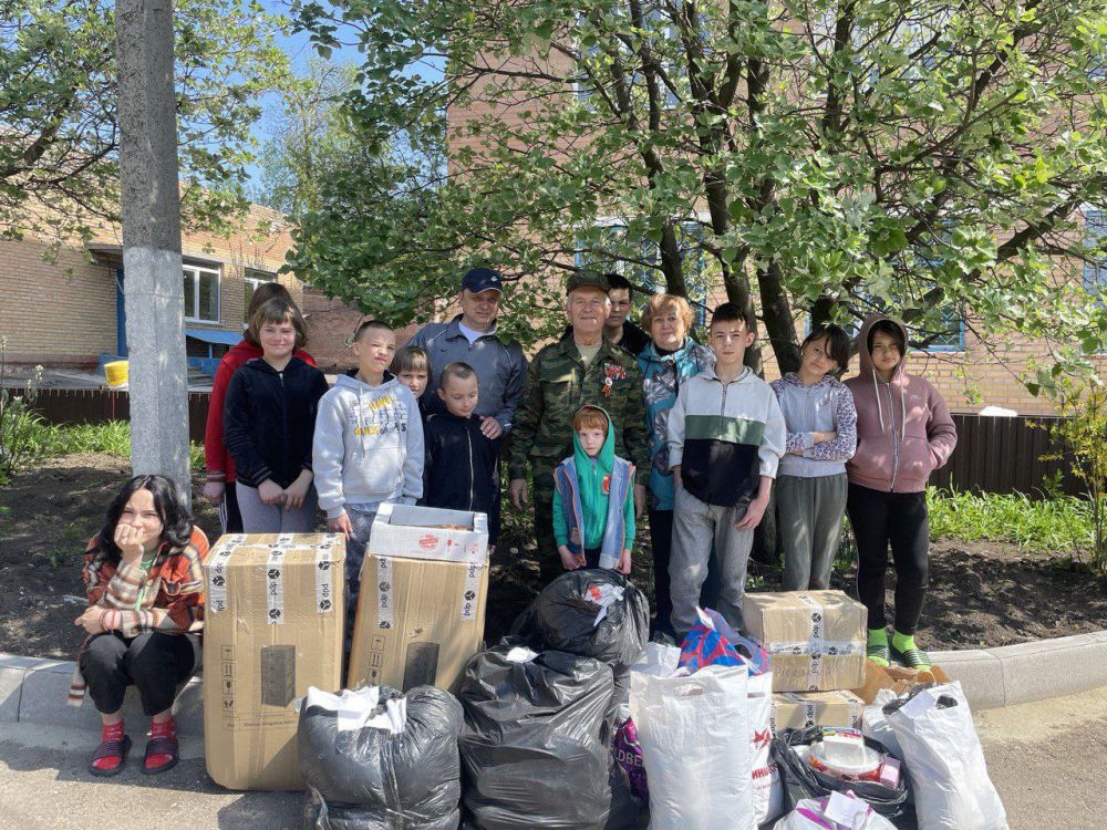 Помощь горловчанам из солнечного Адлера