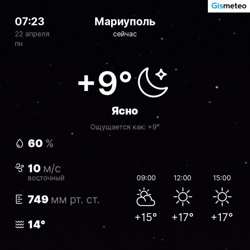 ������ �� ���� MeteoBot