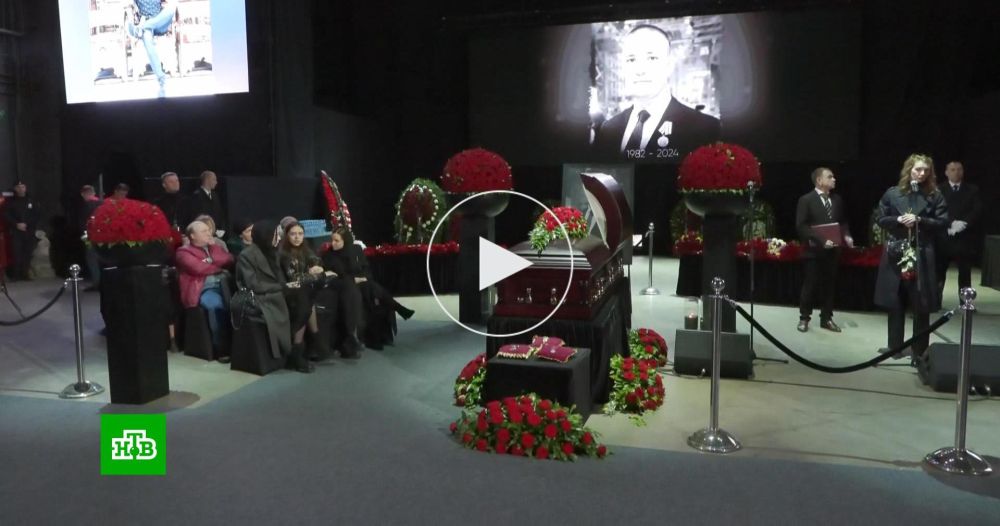 Военкора Ерёмина похоронили на Троекуровском кладбище