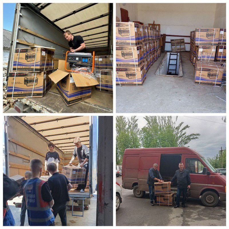 Константин Зинченко: Жителям села Кирилловка доставлены 78 генераторов, которые приобрел шеф-регион Ямало-Ненецкий автономный округ