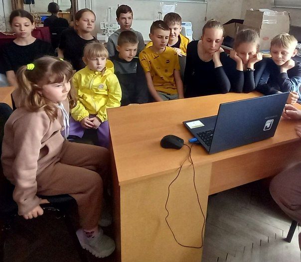 В городе Комсомольское прошла беседа к годовщине трагедии на Чернобыльской АЭС