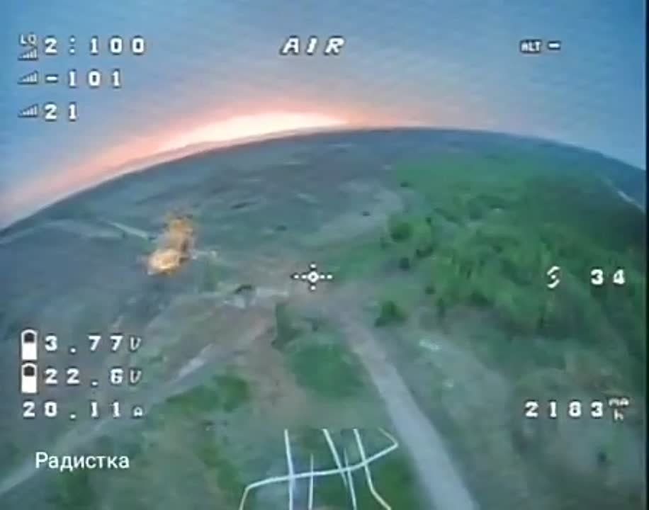 ����� ������� ������� ������ FPV-��������� � ���������� �������� ��� Marder 1A3 ��� �� ���������� �����������
