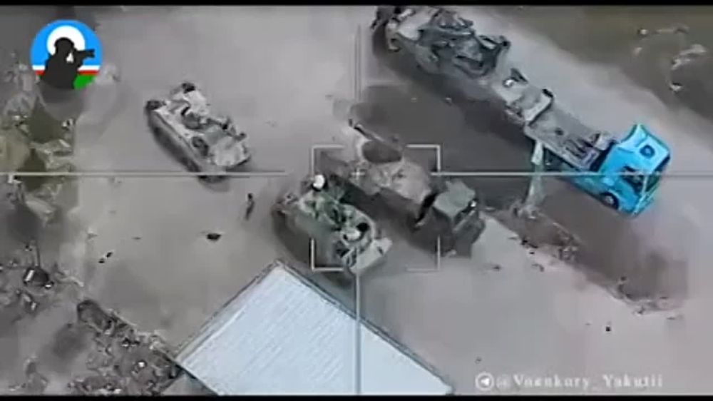 ���������� ������� ������� � ������� �����-��������� "������-3" �� ��������� ������� ��� � ������ ������������ ����������� M113 �� �������� ����� � ��������, ����� @voenkory_yakutii