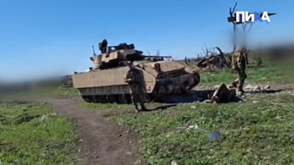 ���������� ������ ��������� ��� ���� ������������ ��� M2A2 Bradley ODS-SA �� ���������� �����������, �������� @AtamanDyakonov