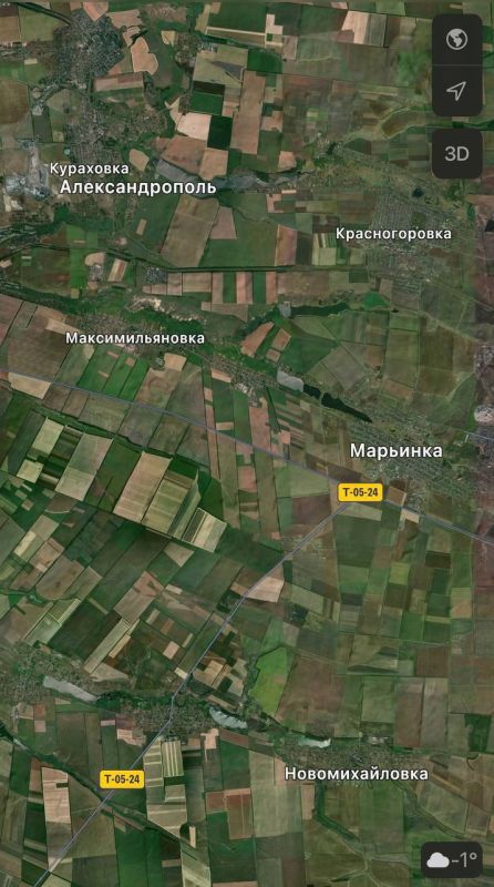 район н.п. Марьинка 02.05 10:45