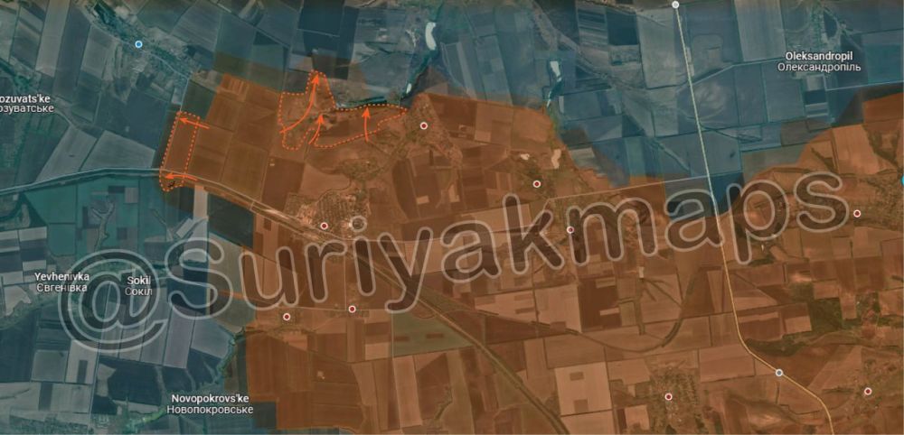 Борис Рожин: 1. Наступление ВС РФ к северу от Очеретино