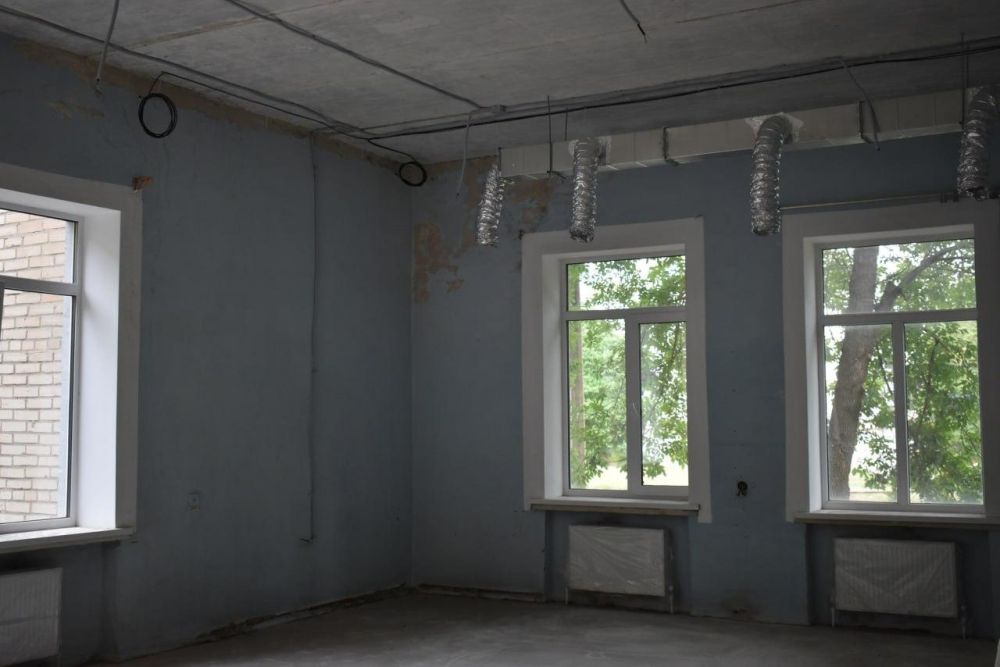 Игорь Лызов: Главная библиотека Амвросиевского округа готовится одеться в керамогранит