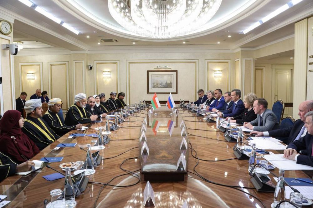 Александр Волошин: Выступление Председателя Государственного Совета Султаната Оман шейха Абдельмалика Бен Абдаллы Аль-Халили