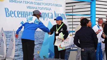 Подвели итоги вторых отборочных Всероссийских соревнований по парусном спорту «Весенние паруса Анапы» – регата имени Героя Советского Союза Ивана Голубца»