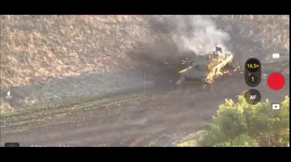 Очередной немецкий Leopard уничтожен российскими бойцами на Донецком направлении в районе Марьинки
