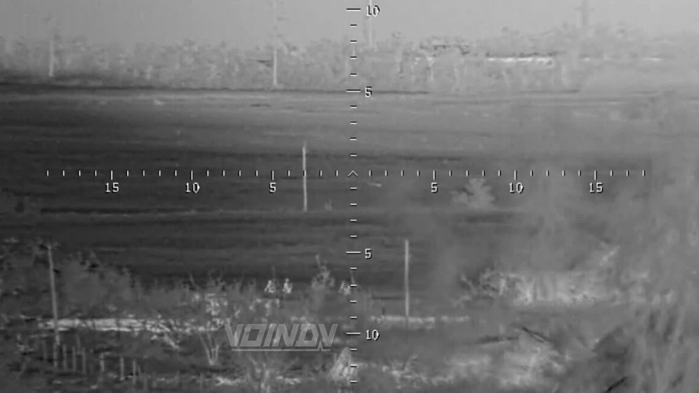 Борис Рожин: Снайперская пара 14 отдельной гвардейской бригады спецназа по группе противника в районе Угледара