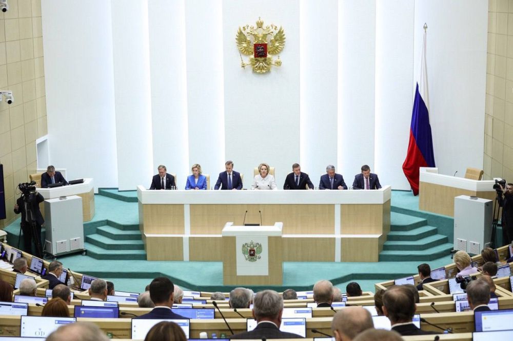 Александр Волошин: 569-е пленарное заседание Совета Федерации