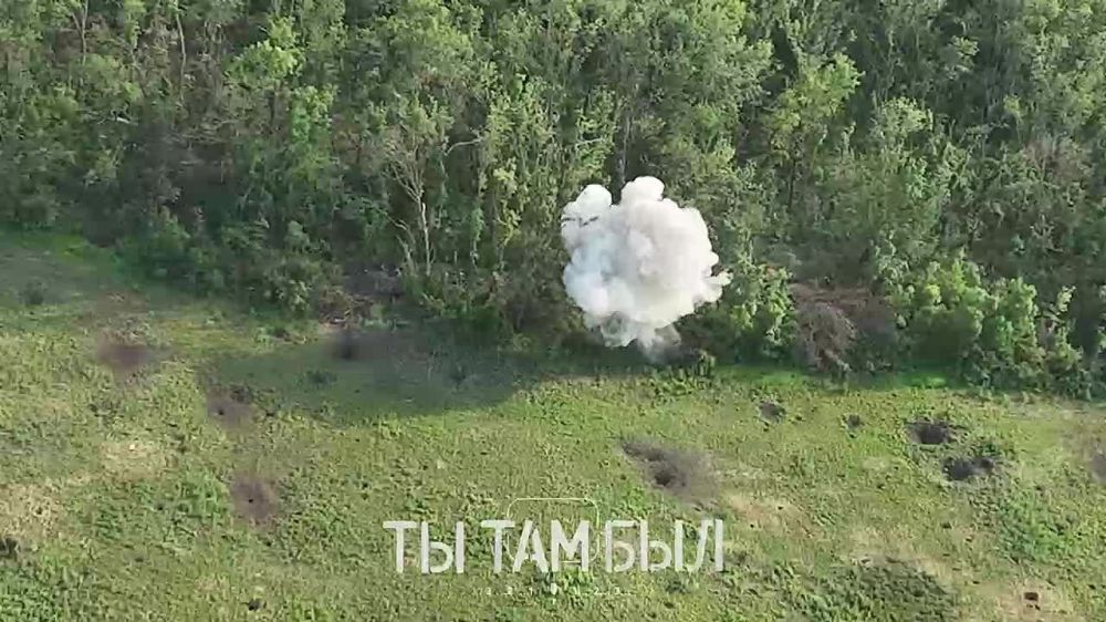 Павел Кукушкин: Точная работа расчёта БПЛА подразделения «Ночные волки» Интербригады «Пятнашка» по блиндажам укронацистов под Часов Яром!