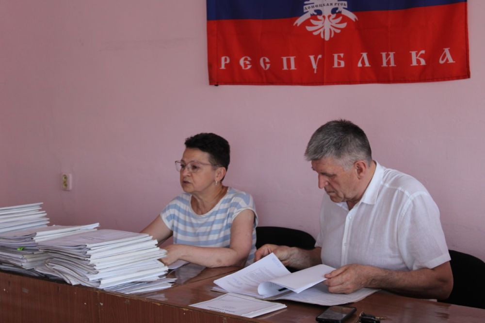 Состоялось заседание комиссии по рассмотрению заявлений лиц, пострадавших в результате боевых действий на территории города Горловка