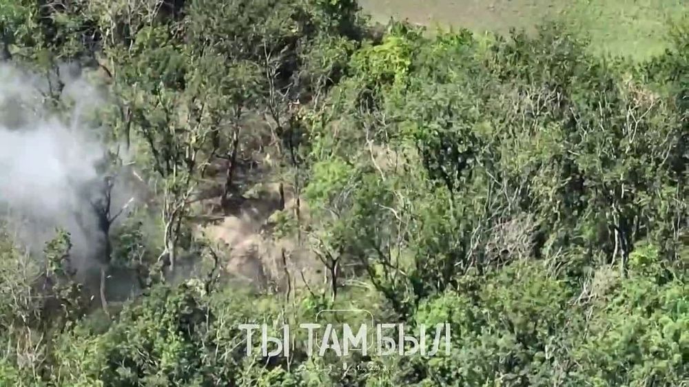 Павел Кукушкин: Один пристрелочный, а вторым – сожгли окоп укронацистов