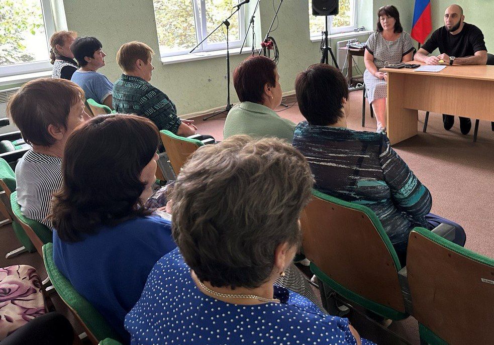 Встреча с жителями села Никишино