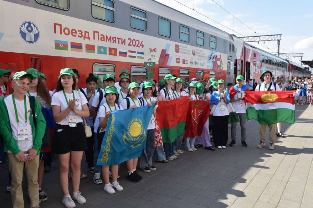 Александр Волошин: Поезд Памяти — 2024. 4 июля в Минском государственном дворце детей и молодежи состоялась торжественная...