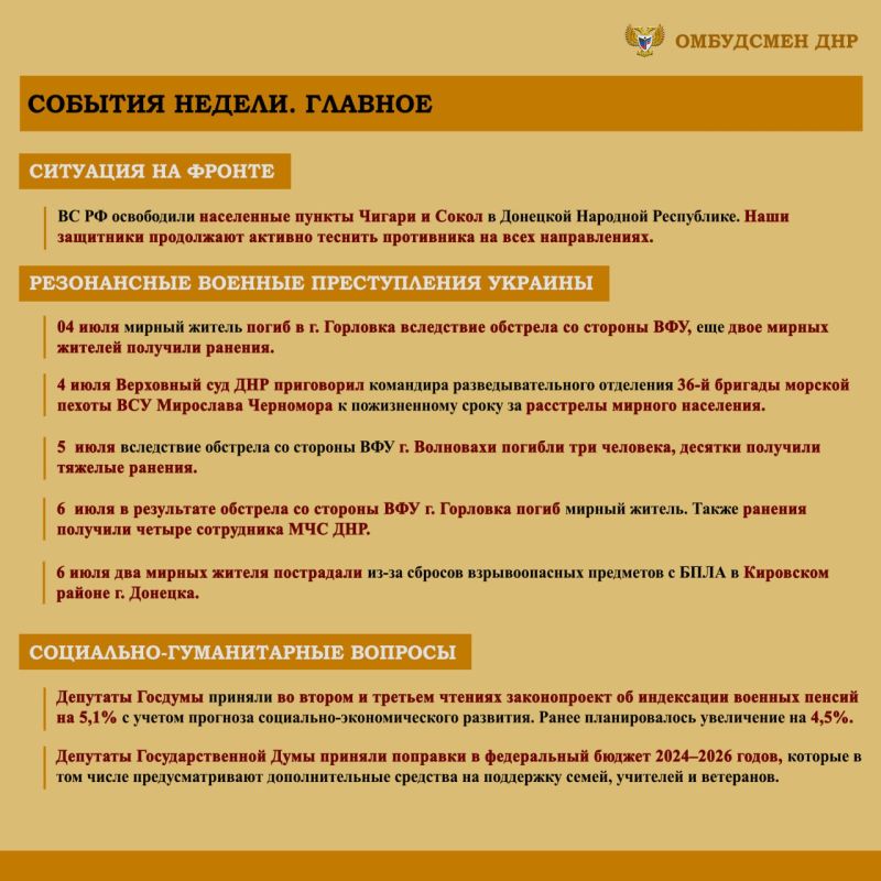 ����� ��������: ����� ���������-������������ ��������, ����������� �� ���������� �������� �������� ���������� ���������� ������� �������� � ������ � 01 �� 07 ���� 2024 �