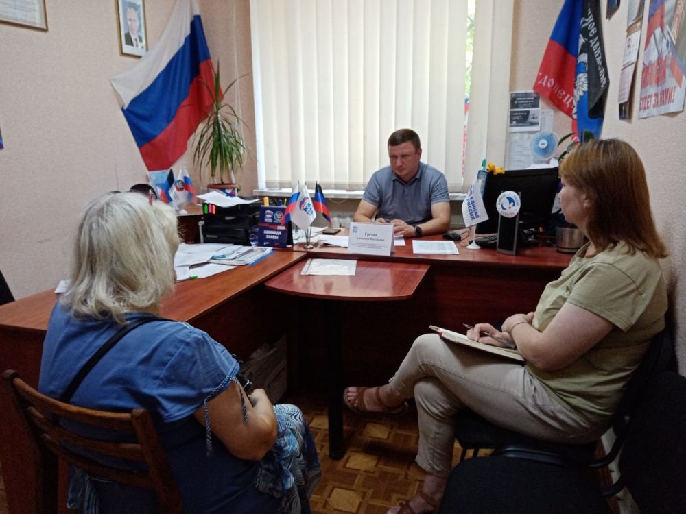 Василий Ткачук: Сегодня, 11 июля, состоялся приём граждан в общественной приемной Всероссийской политической партии «Единая...