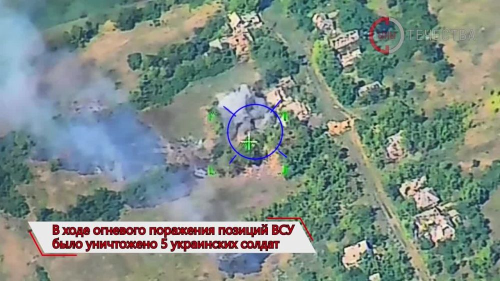 Борис Рожин: На Северском направлении военнослужащие 2-й артиллерийской бригады Южной группировки войск уничтожают позиции ВСУ