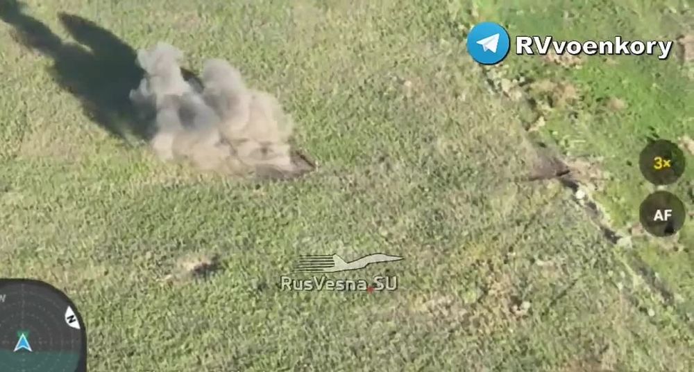 Кадры уничтожения пехоты противника на Марьинском направлении!