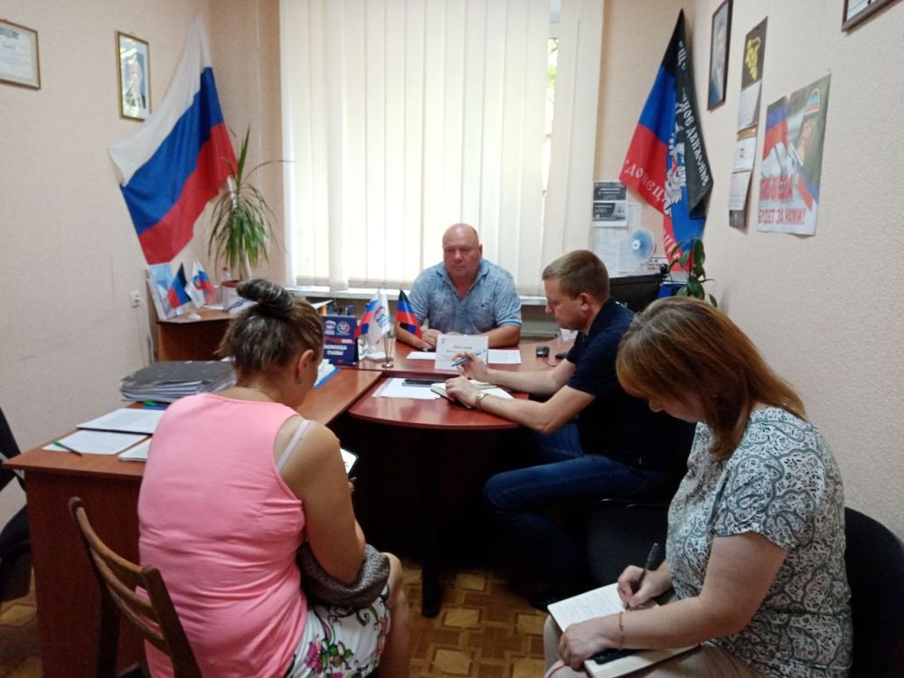 Василий Ткачук: Сегодня, 18 июля, состоялся приём граждан в общественной приемной Всероссийской политической партии «Единая...