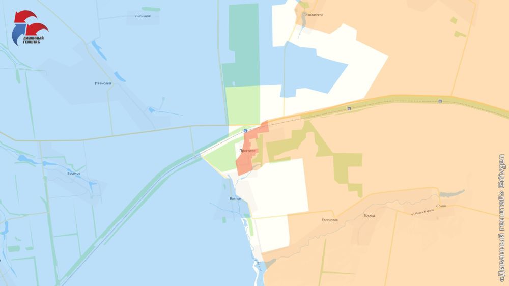 Борис Рожин: 1. Освобождение поселка Прогресс к западу от Очеретино