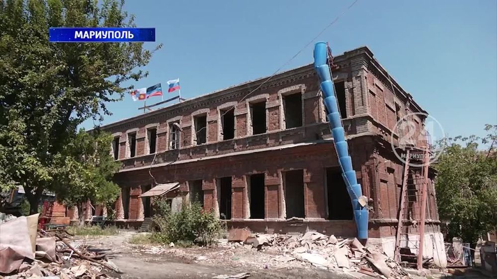 Роддом, медколледж и жилые дома! Компания из Сочи дарит новую жизнь мариупольским постройкам