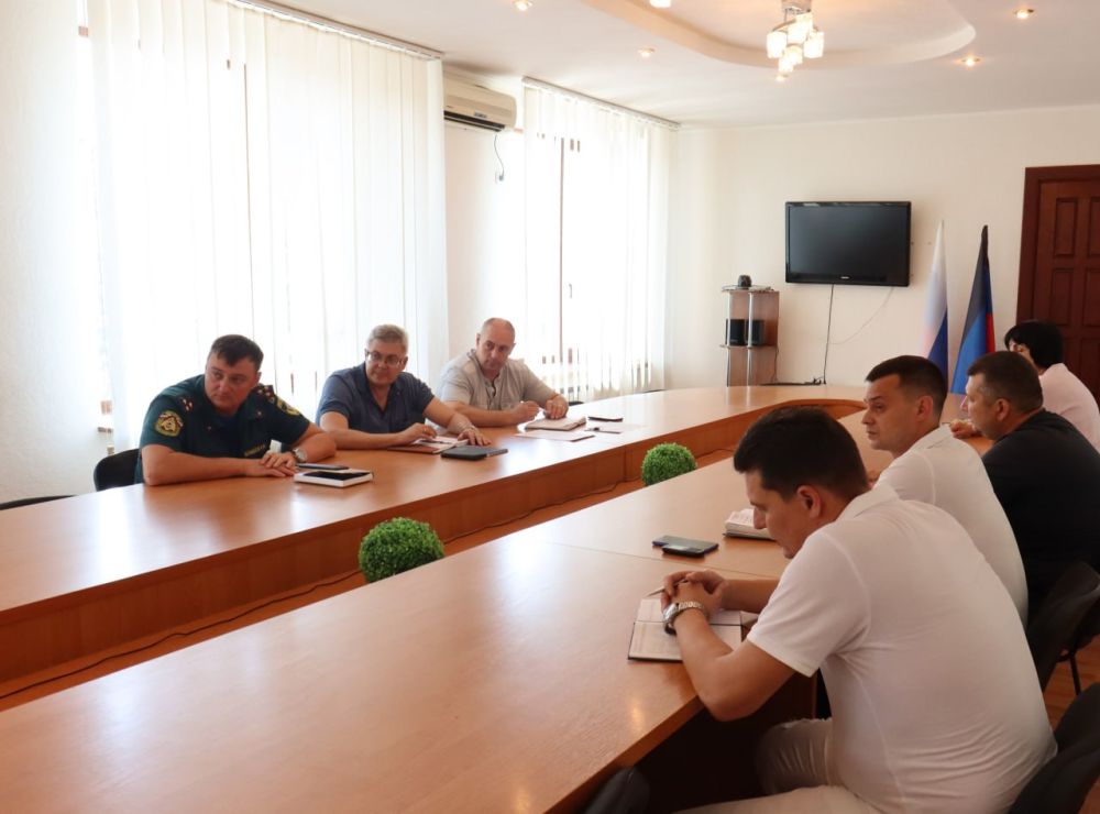 Состоялось заседание Городской комиссии по предупреждению и ликвидации чрезвычайных ситуаций и обеспечению пожарной безопасности муниципального образования городской округ Торез