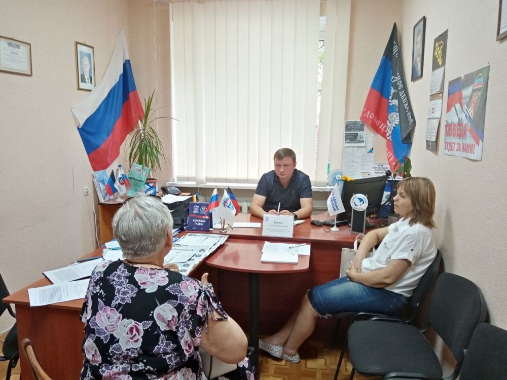 Василий Ткачук: Сегодня, 25 июля, состоялся приём граждан в общественной приемной Всероссийской политической партии «Единая...