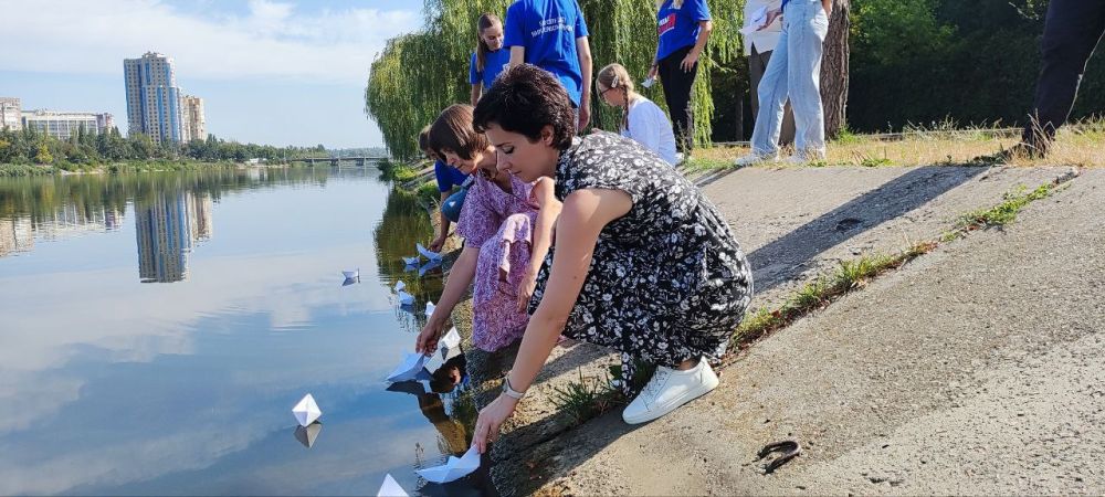 Василий Ткачук: Молодежная акция "Ангелы Донбасса"