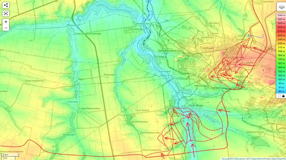 Юрий Подоляка: Торецкое направление: тиски сжимаются