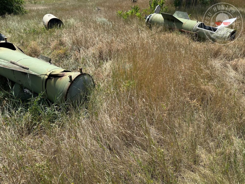 Борис Рожин: Сбитая средствами ПВО ВС РФ ракета "Точка-У" ВСУ на территории ДНР