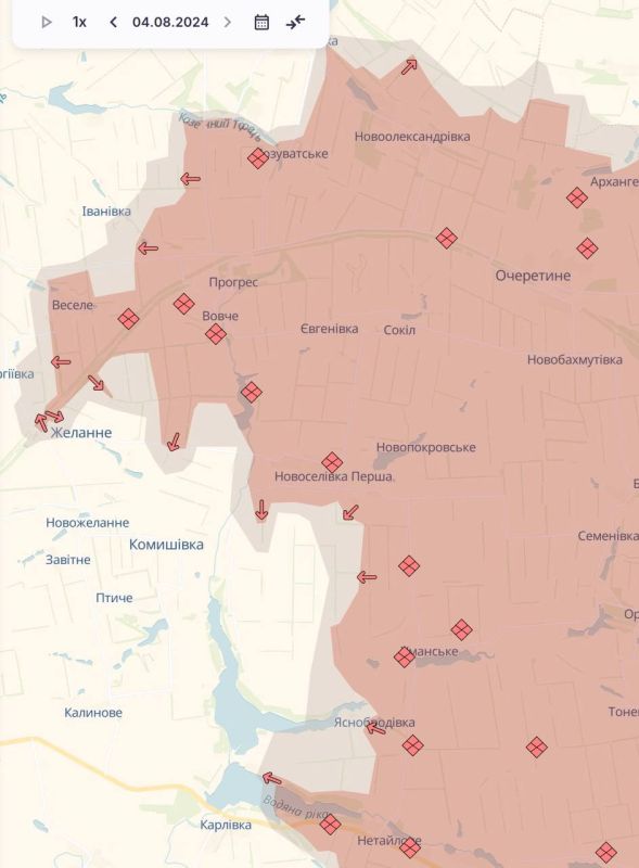 Юлия Витязева: Вражеские сводки. «ВС РФ продвинулись возле Желанного и Тимофеевки. Продолжаются бои в Часовом Яру и Железном»