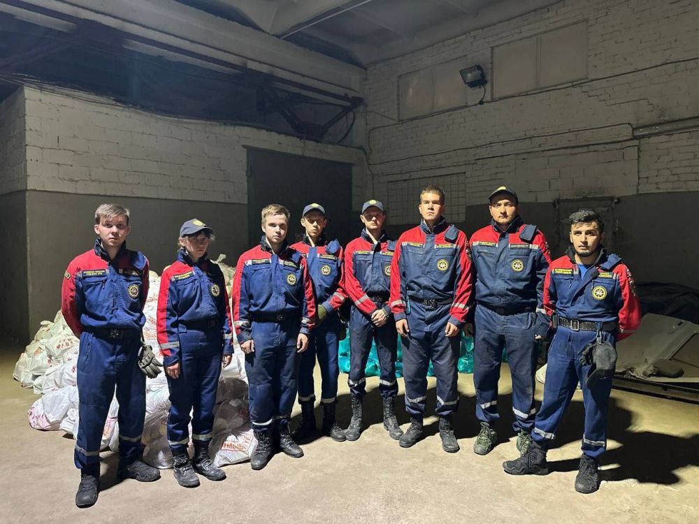 Волонтеры из ДНР приехали в Курскую область помогать пострадавшим жителям