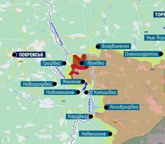 ВС РФ заняли села Желание и Орловку на Покровском направлении, – украинские ресурсы