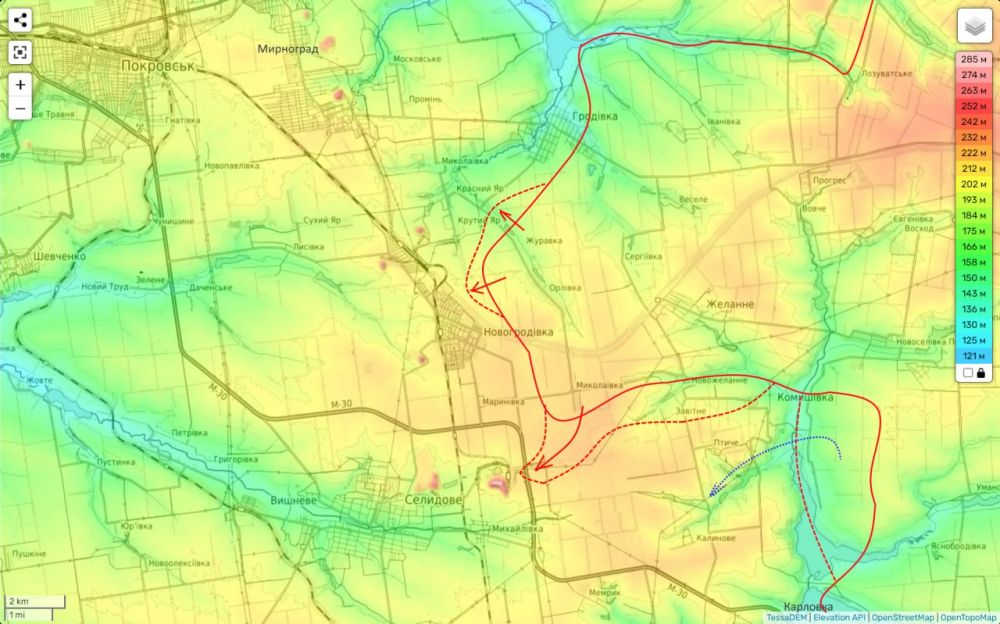 Юрий Подоляка: Покровское направление: Фронт ВСУ продолжает сыпаться