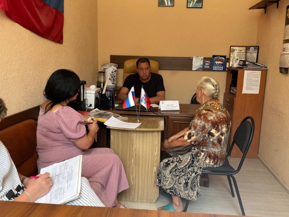 Сегодня, 21августа, глава муниципального образования Волновахский муниципальный округ ДНР, Константин Зинченко провел прием...