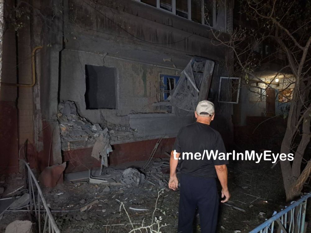 Борис Рожин: Последствия обстрела квартала 88 в Горловке