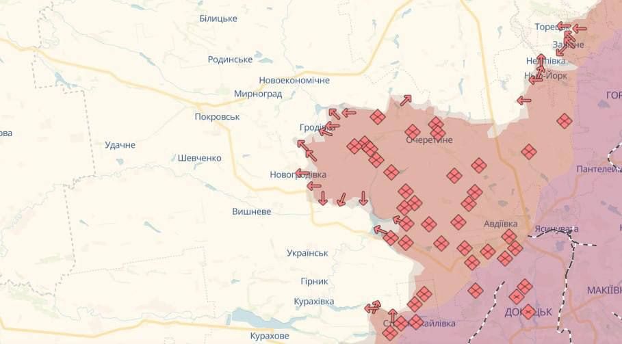 Юлия Витязева: ВС РФ продвинулись в Новогродовке и возле Гродовки, ДНР