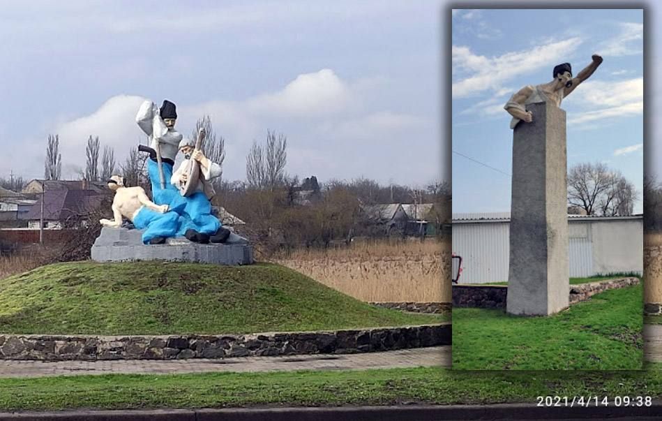 Борис Рожин: Олег Блохин напоминает о чудесных образчиках бандеровского "искусства" в Селидово