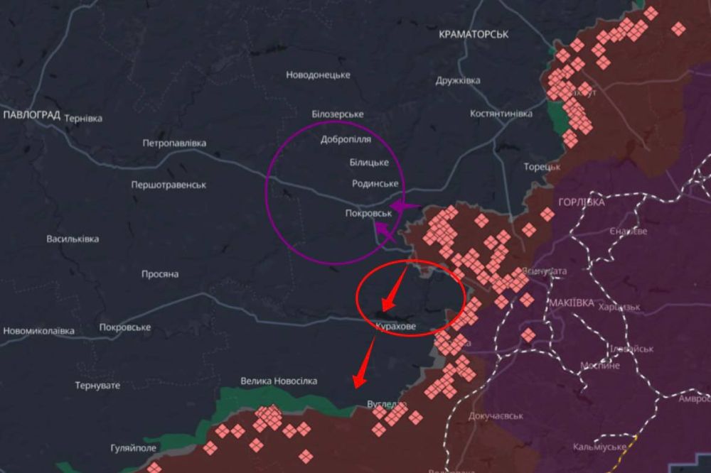 Юлия Витязева: Вражеские сводки. «Анализ и сценарии ситуации на Восточном фронте: Захват ВС РФ Селидово фактически означает потери первого красного конура, который позволяет российской армии на втором этапе начать окружение Угледара