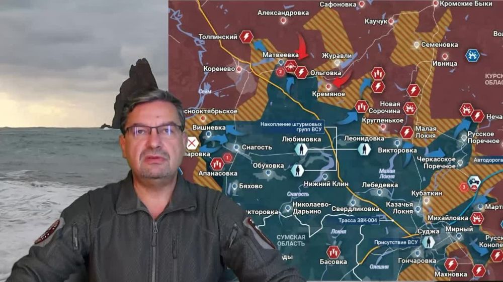 Михаил Онуфриенко: очередной сгоревший под Новогродовкой Абрамс