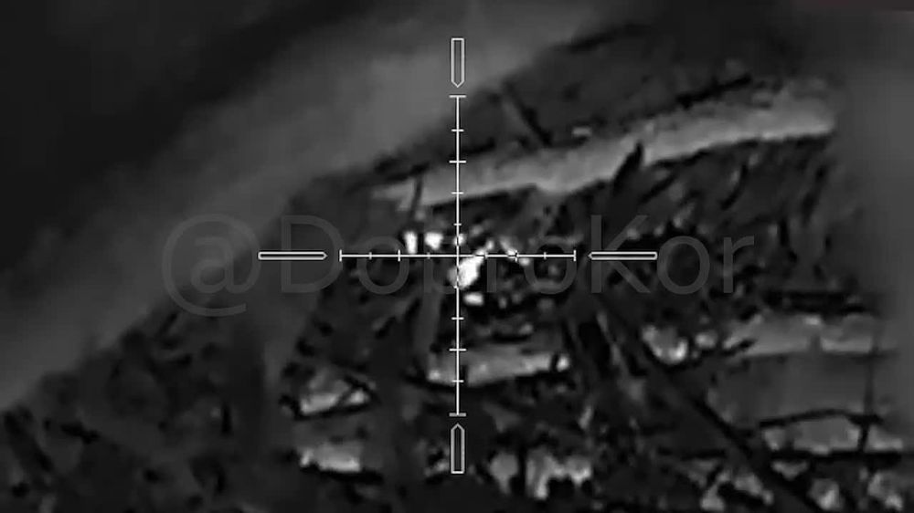 Борис Рожин: Ликвидация врага точным выстрелом нашего снайпера из состава отряда "Буревестник"