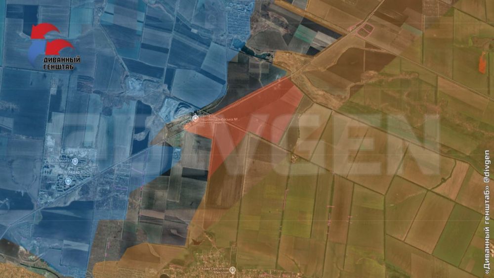 Борис Рожин: Продвижение ВС РФ.. 1. Прорвались к основному комплексу шахты "Южнодонбасская", где завязали бои. Это один из...