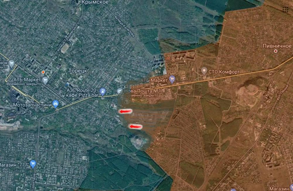 Юлия Витязева: На Торецком направлении ВС РФ взяли под контроль ряд кварталов в восточной части Торецка