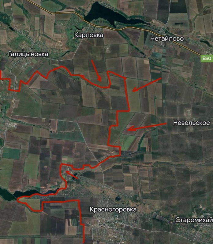 Родион Северьянов: Лютое продвижение между Красногоровкой и Галициновкой