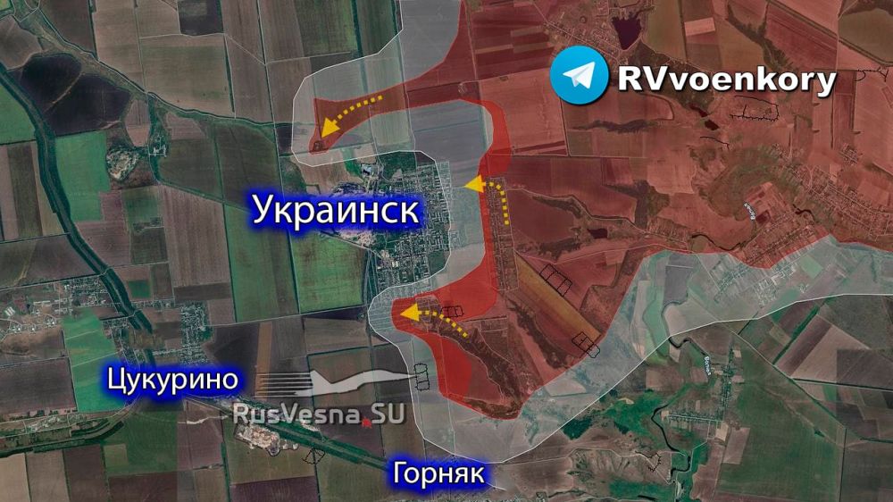 Армия России успешно продвигается на Покровском и Кураховском направлениях