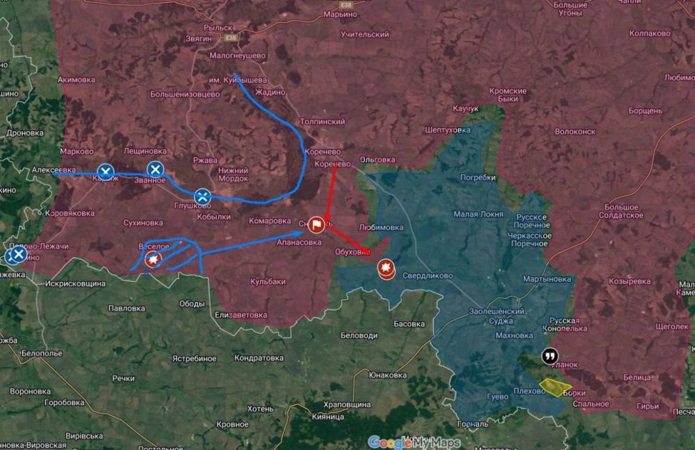 Юлия Витязева: Вражеские сводки. «Контрнаступление российской армии в Курской области и попытка ВСУ нанести удар по флангу